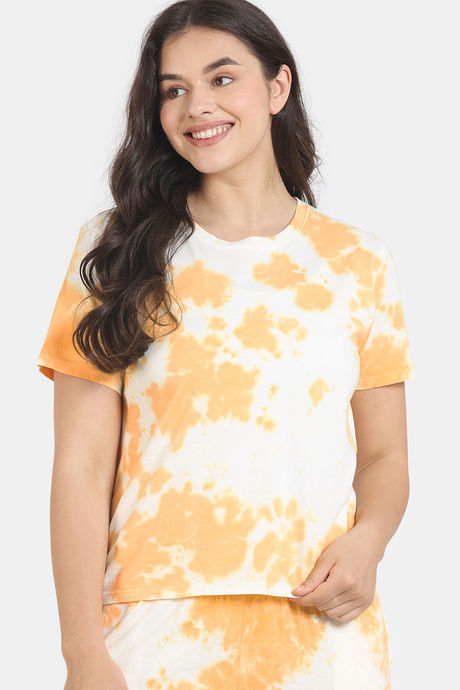 Zivame Dreamverse Knit Cotton Lifewear Top - Pale Banana — image 2